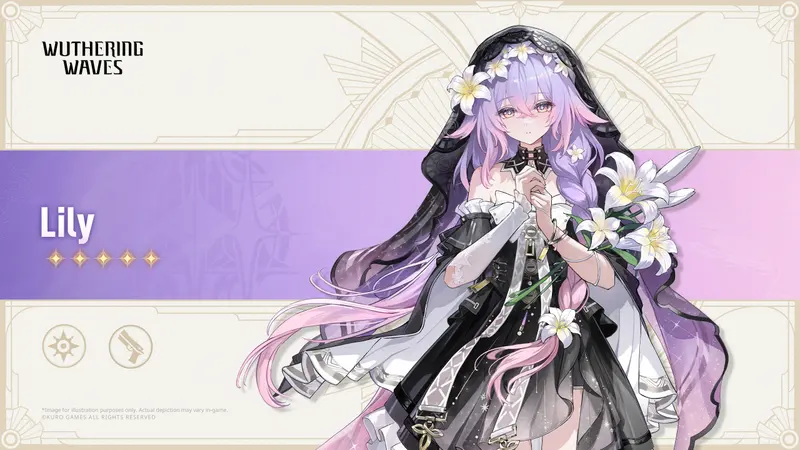 Official art of Lily: Resonator Preview | Lily